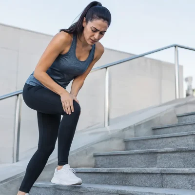 Dolor de rodilla al subir escaleras: qué indica